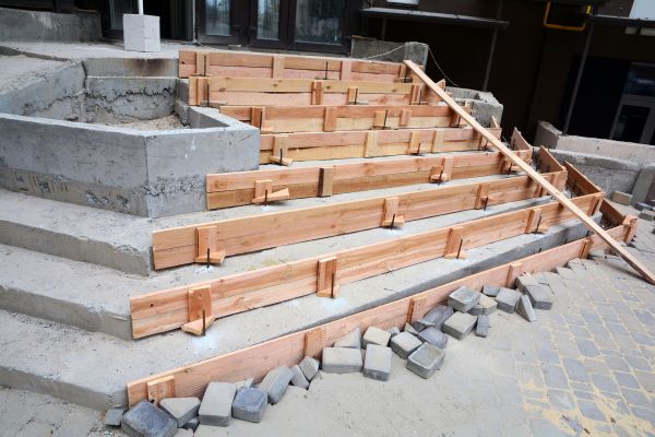 Cement Step Repair in Greenwood