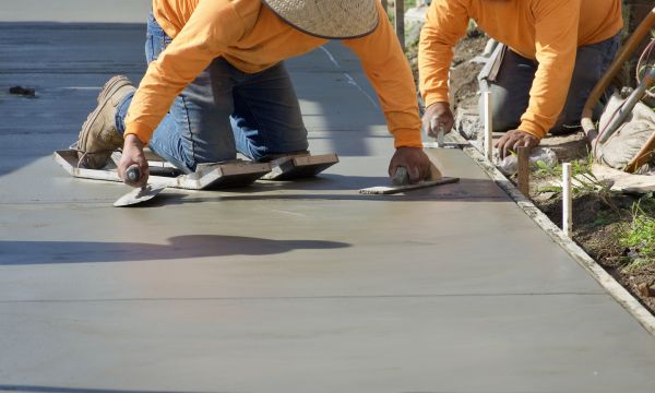 Concrete Pad Repair in Greenwood