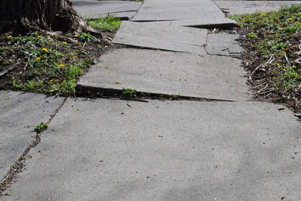 Sidewalk Trip Repair in Greenwood