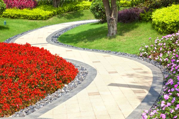 Garden Walkway Repair in Greenwood